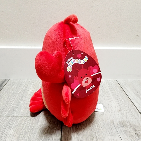 Squishmallows Aneta the Clawsome Red Lobster 8" Stuffed Plush - Picture 2 of 4